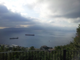 View of Algeciras from Gibraltar