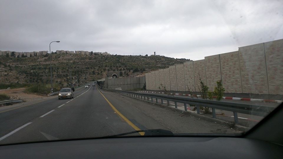 The Apartheid wall.