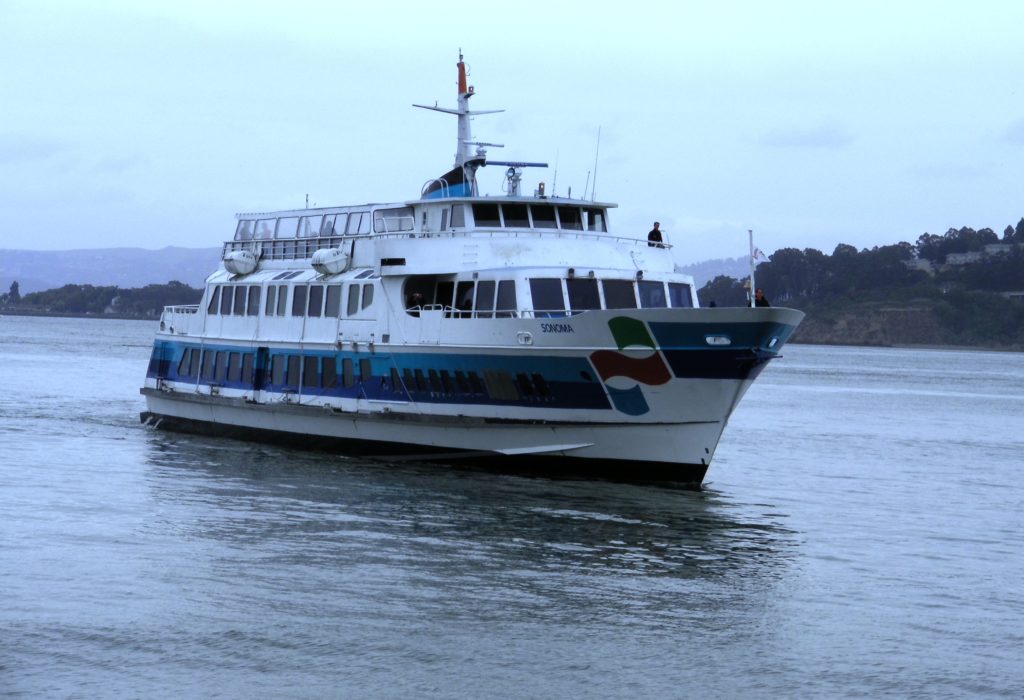 The waters at Fisherman's Wharf.