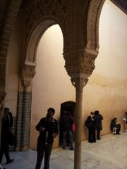 Inside the Nasrid Palace.