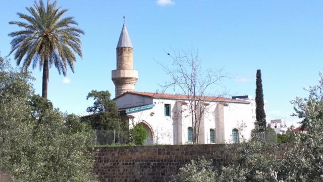 Disused Masjid on the Greek side of Nicosia.