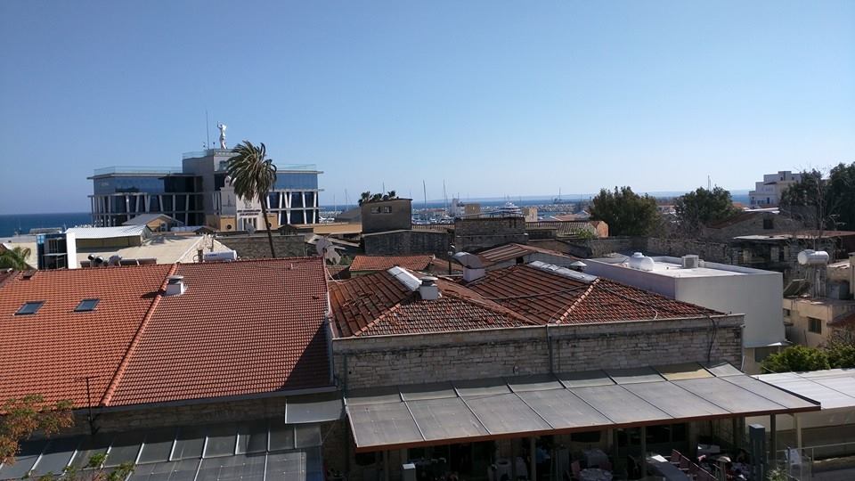 View of town from Limassol Castle.