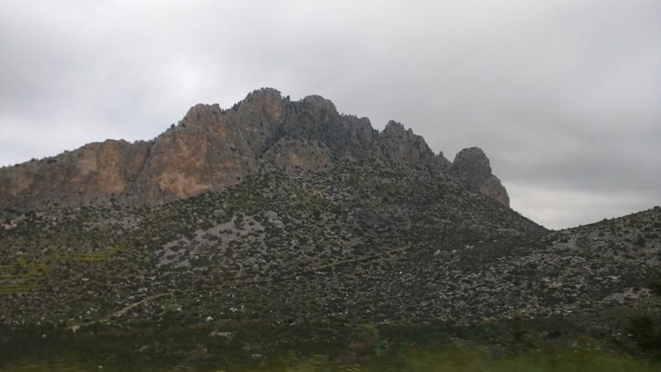 "Five Finger Peak", Kyrenia mountains.