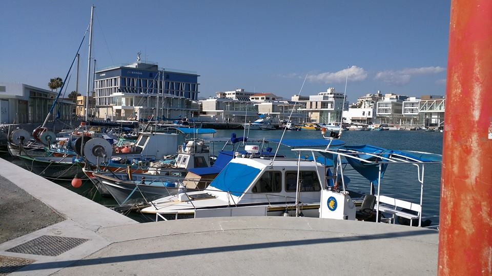 At Limassol Harbour.