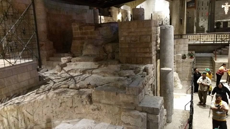 Basilica of the Annunciation. Crusader section.