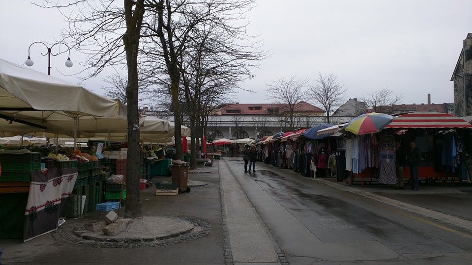 Ljubljana open air market