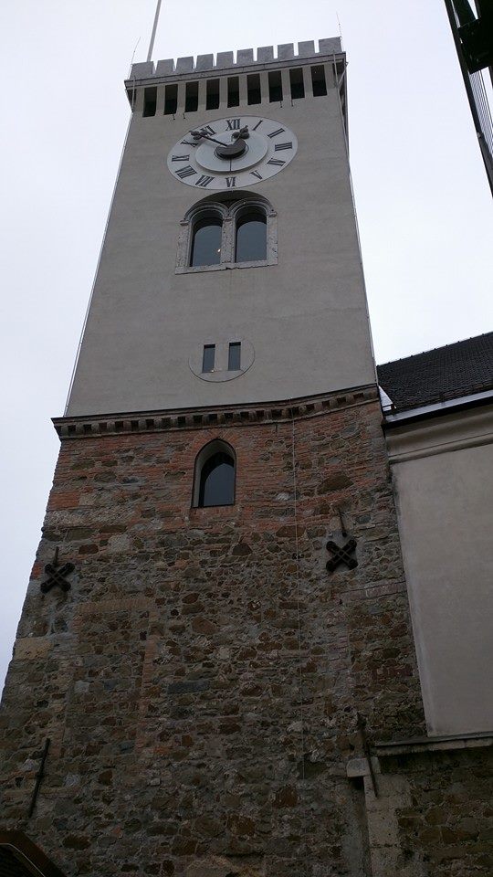 Ljubljana Castle Clock Tower