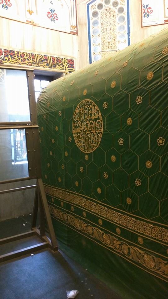 The grave of Prophet Ibrahim.