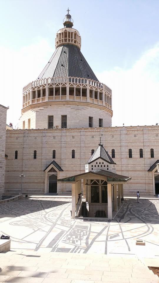 Courtyard of the Basilica of the Annunciation