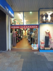 Is it just me, or does "Bikini Clearance" sound like a rather painful waxing procedure?