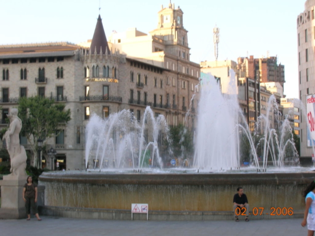 La Plaça Catalunya