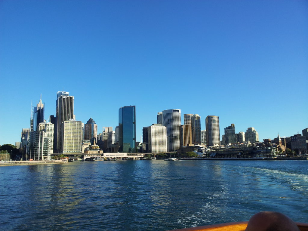The Sydney Skyline.