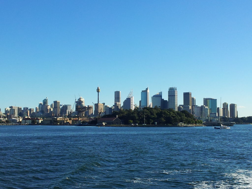 The Sydney Skyline.