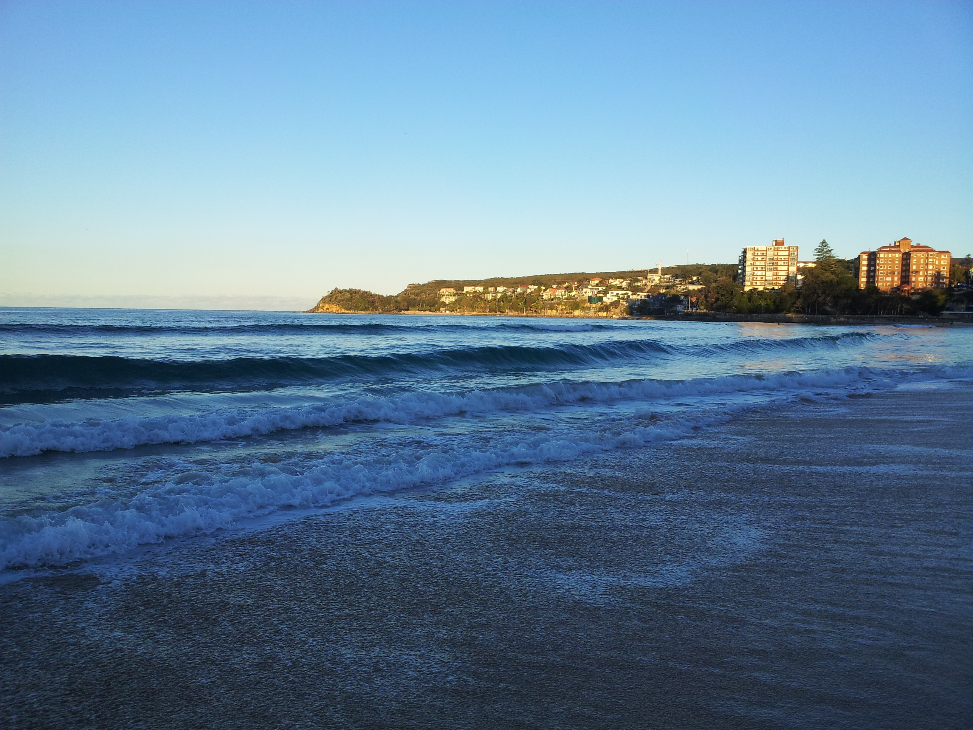 Manly Beach. Lovely place, even in the "winter"