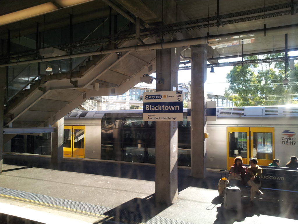 Blacktown station, New South Wales