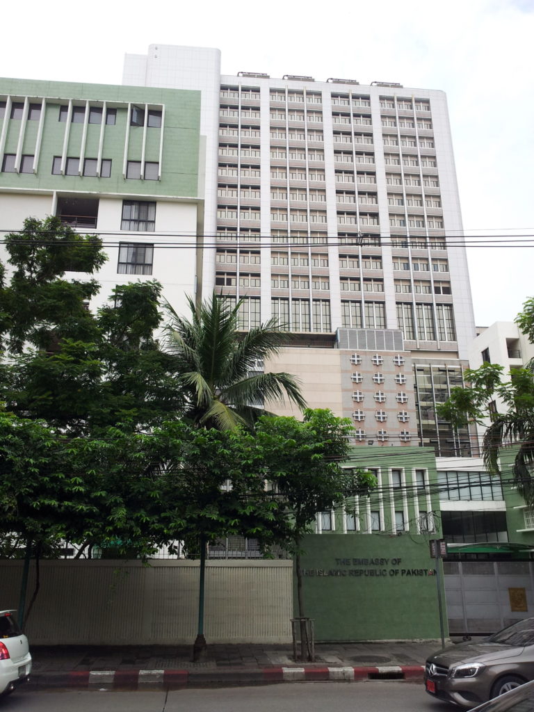 Pakistani Embassy, Bangkok