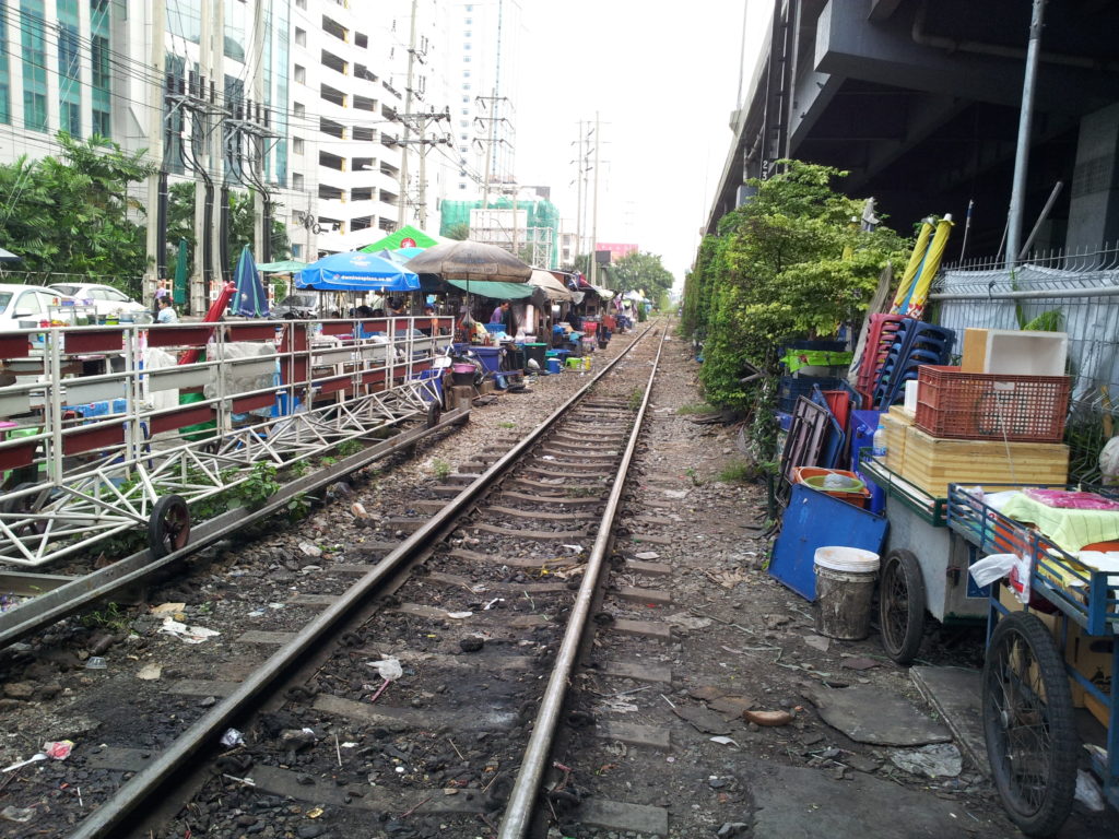 Railway tracks, Bangkok