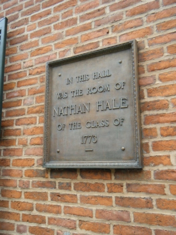 Memorial to Nathan Hale