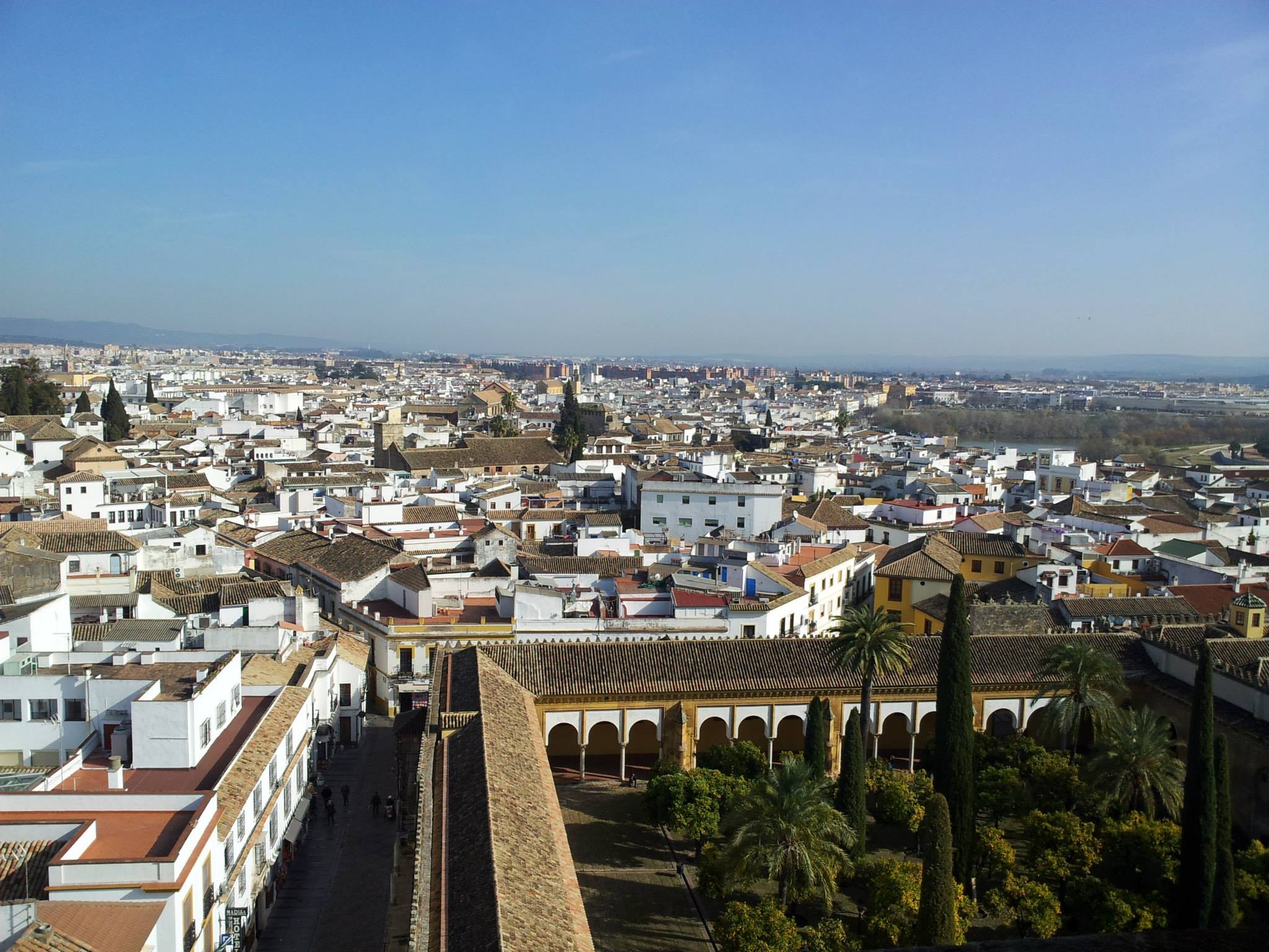 View from the Bell Tower of La Mezquita