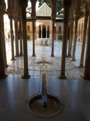 Court of the Lions, inside the Nasrid Palace
