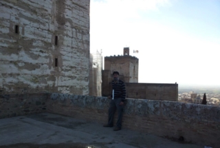 Alcazaba fort inside the Alhambra