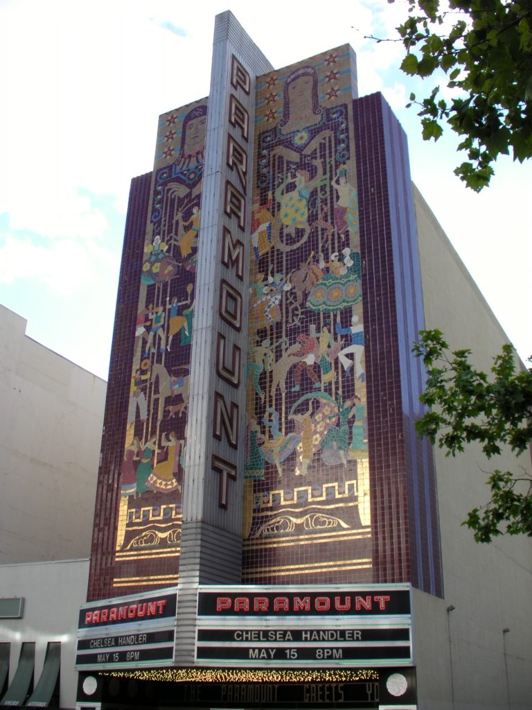 Paramount Theatre in Oakland.