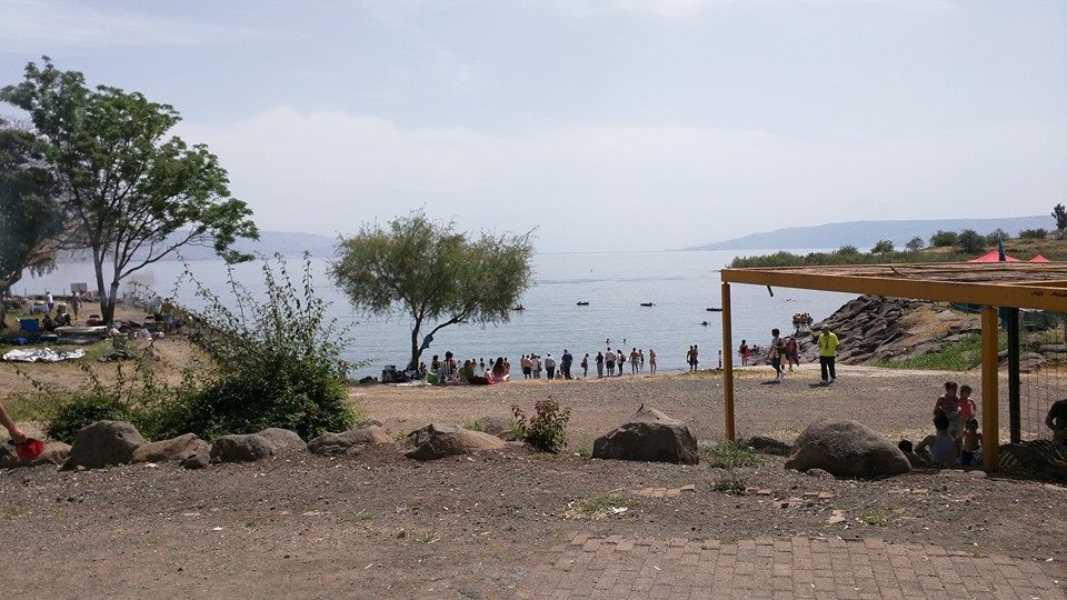 Sea of Galilee. 