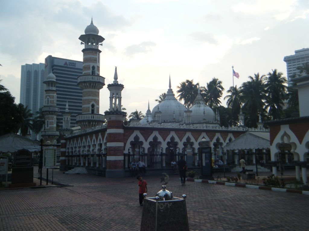 Masjid Jamek (Friday Mosque) in Kuala Lumpur