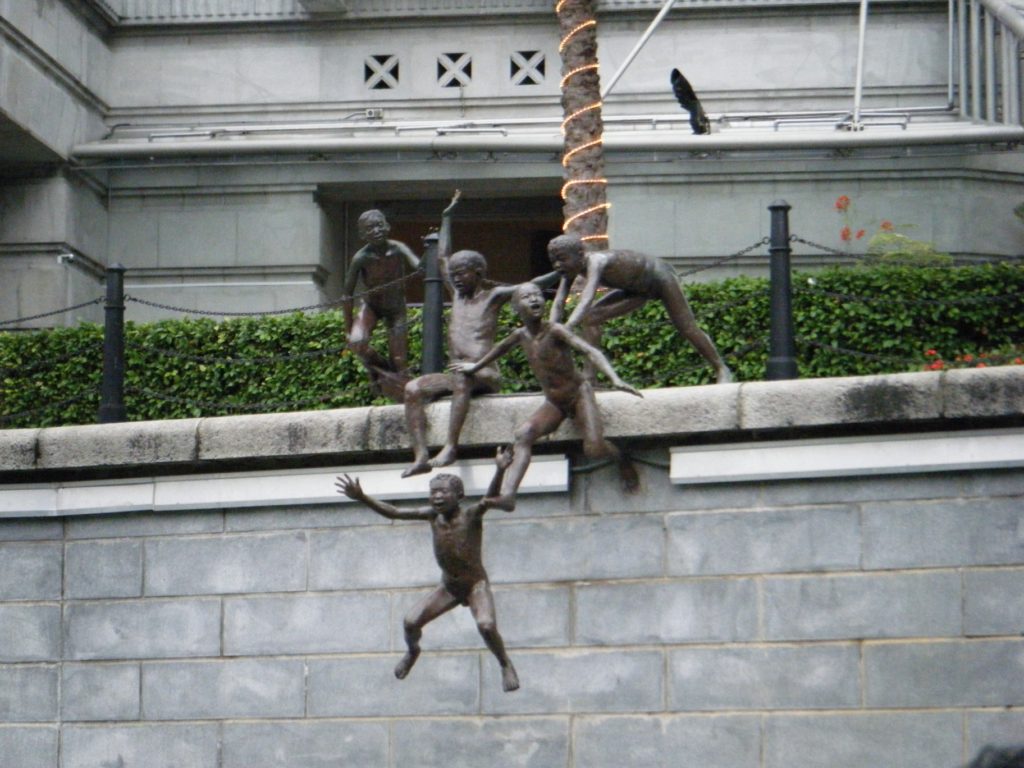 Five Naked Boys, Fullerton Hotel