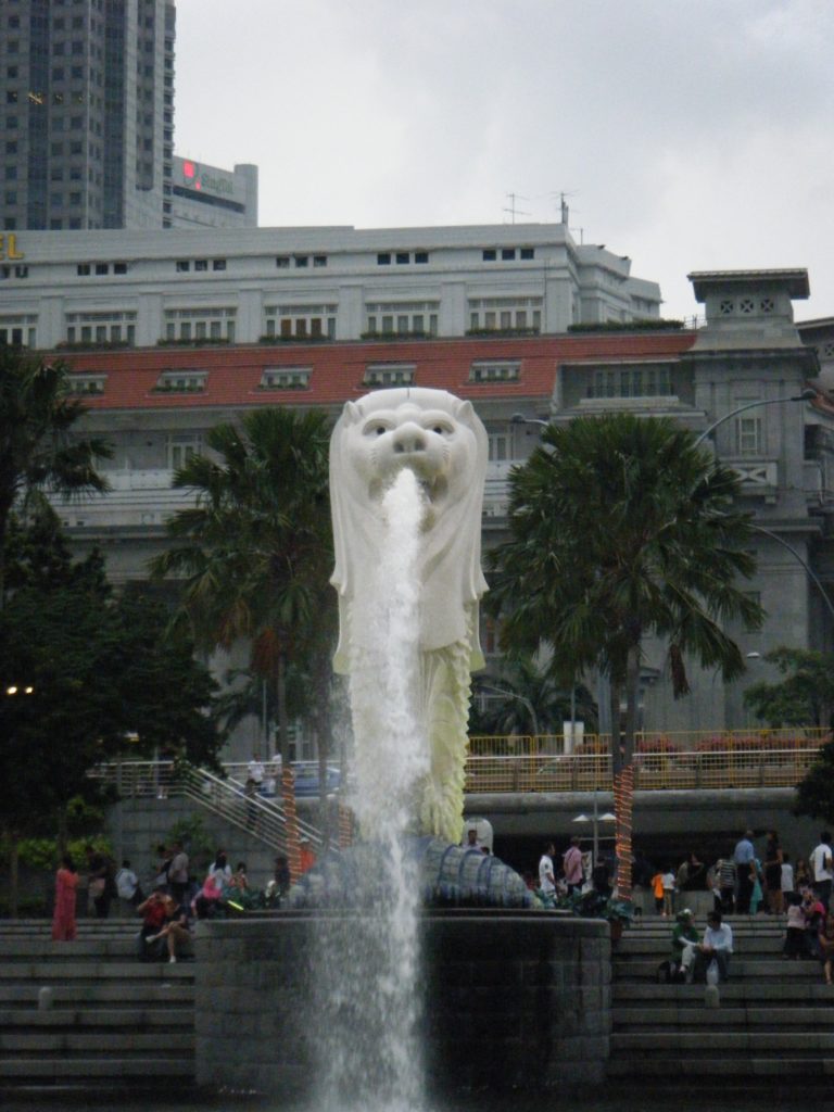 Singapore Merlion, Marina Bay