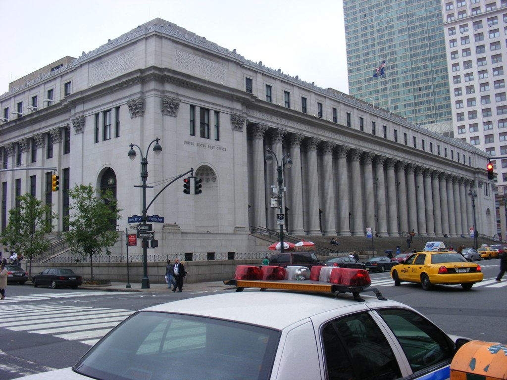 US Post Office building, Manhattan, New York