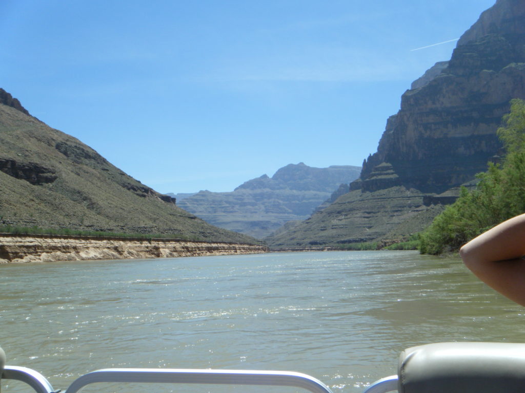 Boat ride along the Colorado River.