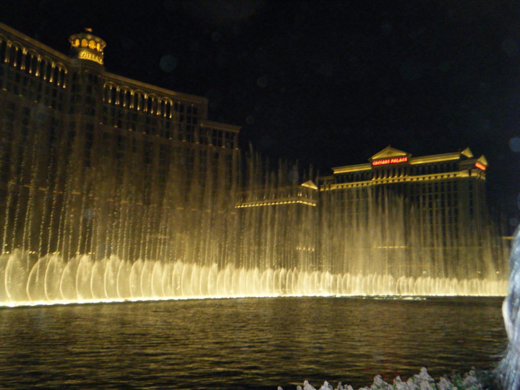 The Bellagio, dancing fountains, Las Vegas