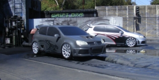 The Fast and the Furious Tokyo Drift car stunt show... 