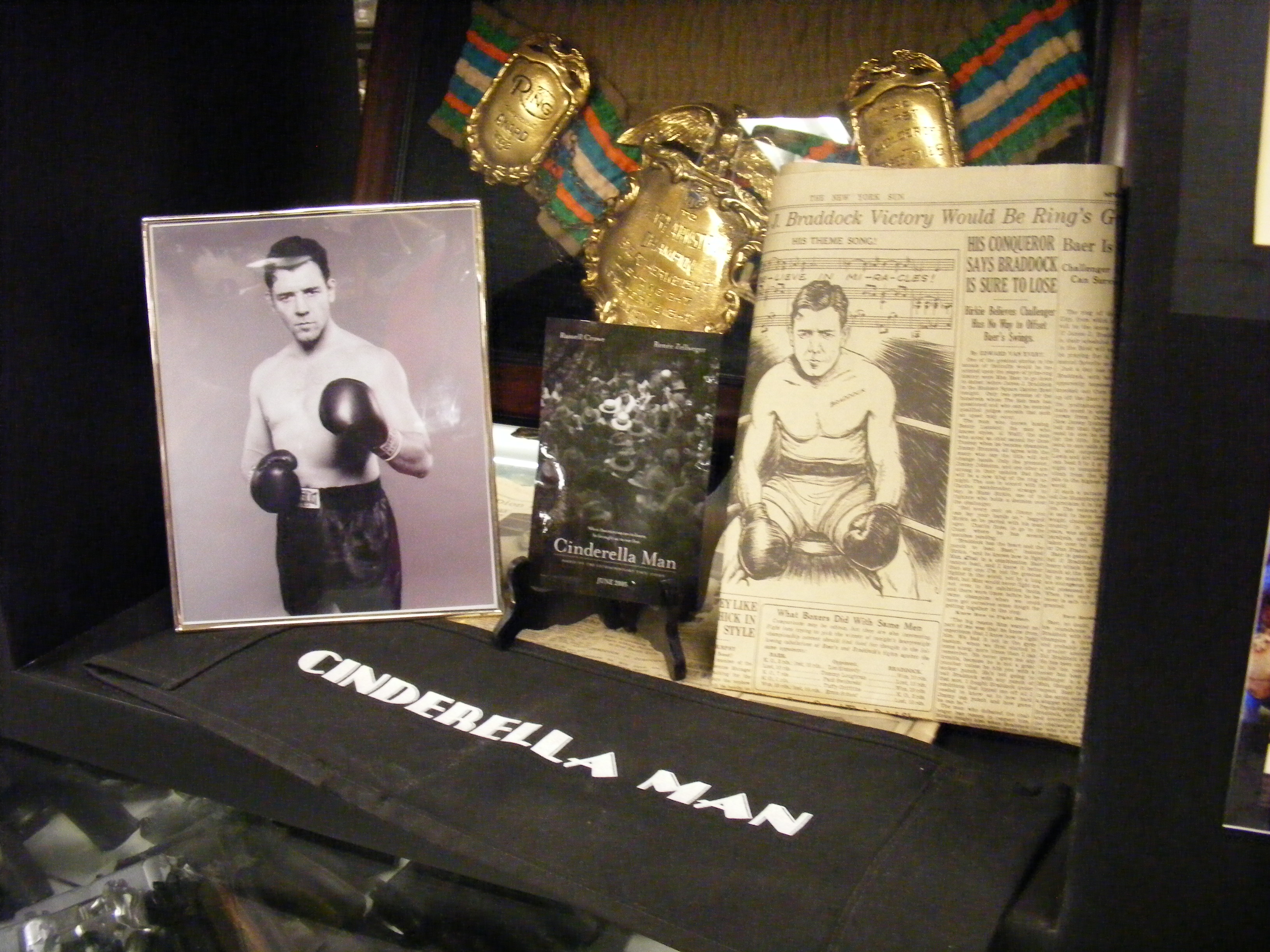 props from the Russell Crowe film Cinderella Man.