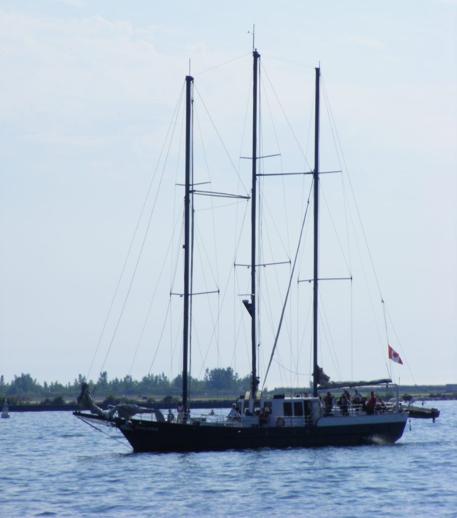 Clipper Ship on the Bay, in Toronto, Ontario.