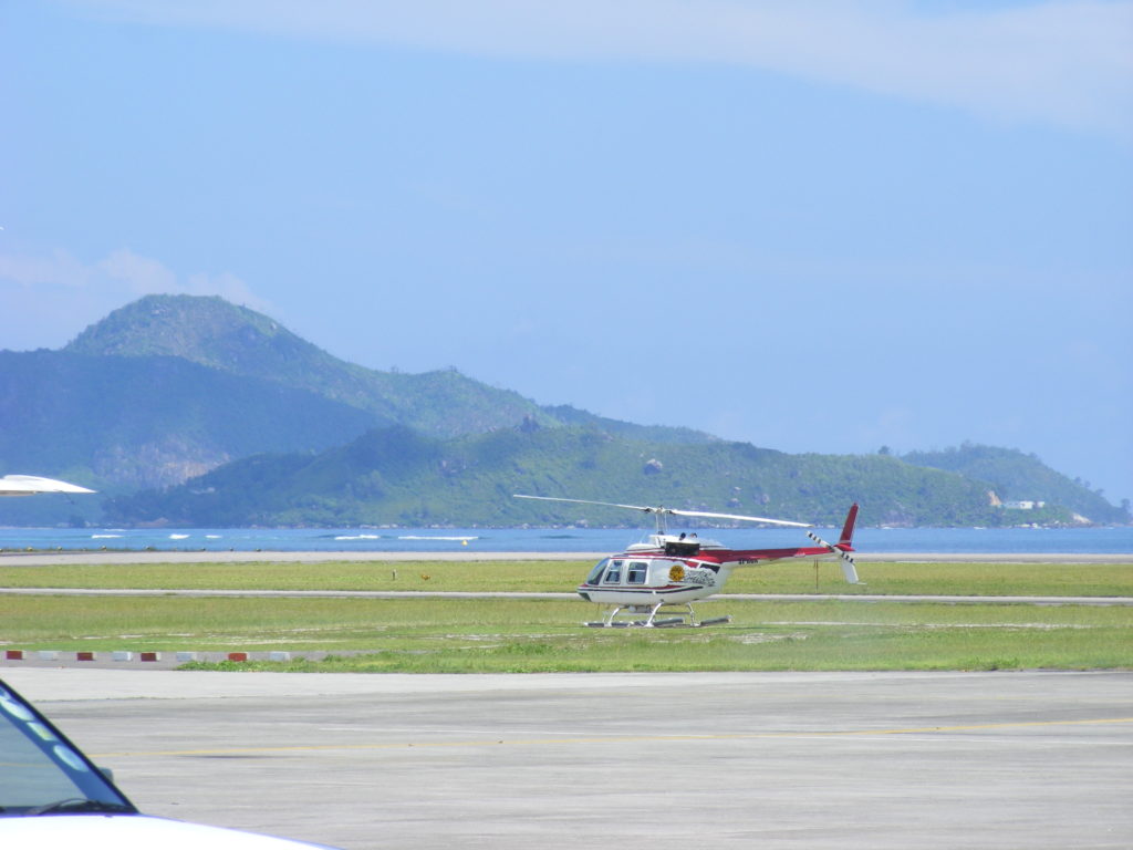 Helicopter tours of the Seychelles