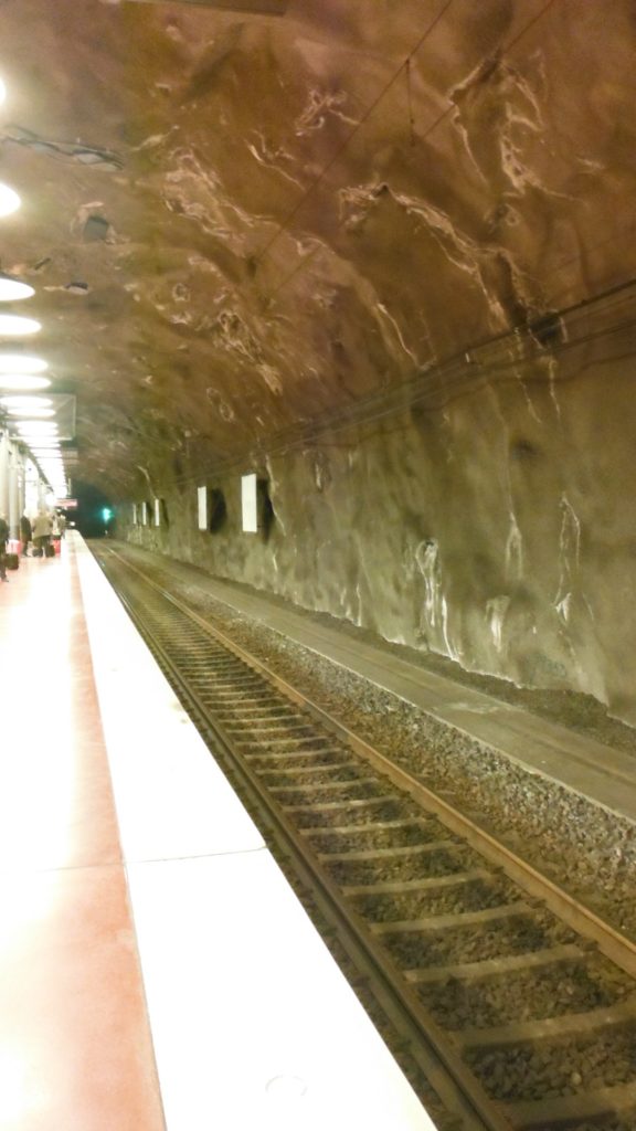 Stockholm airport train station