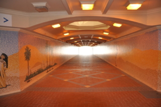 Underpass — in Abu Dhabi, United Arab Emirates.