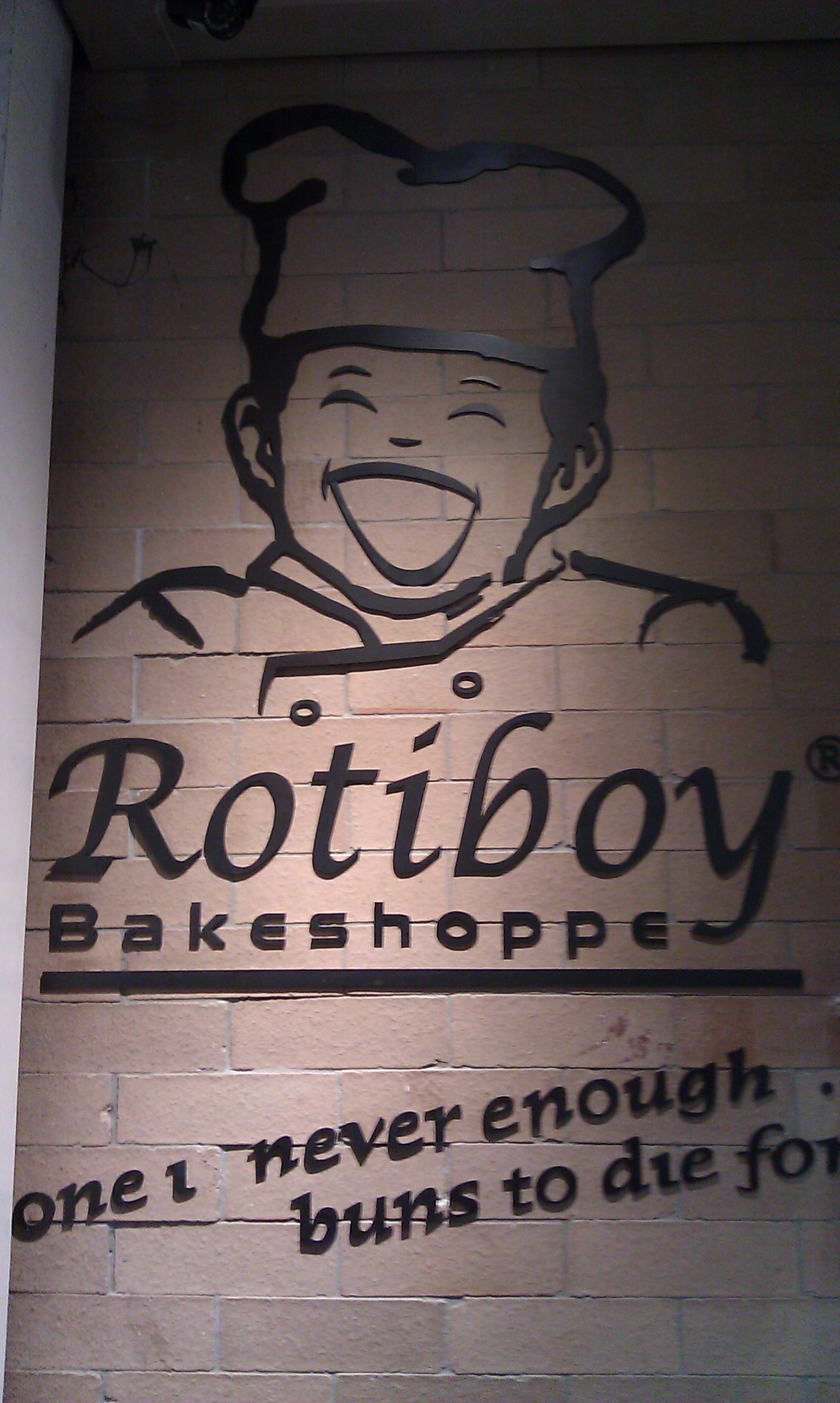 Rotiboy bakery! Made me smile. :)