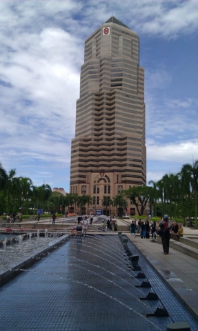 KLCC, Kuala Lumpur City Centre.