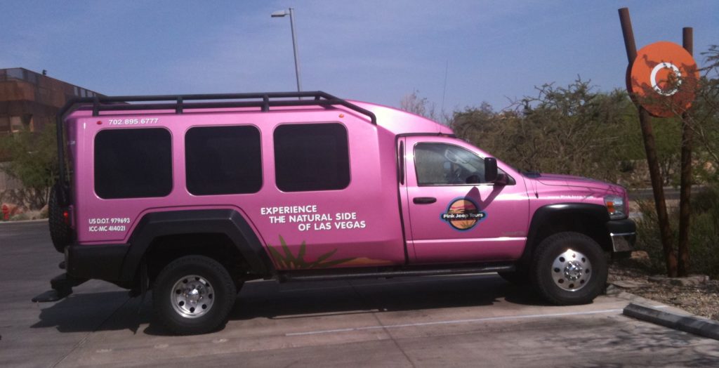 Pink Jeep, Las Vegas