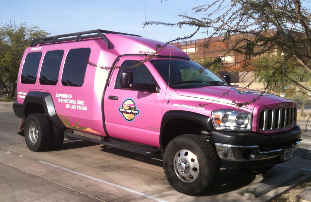 Pink Jeep, Las Vegas