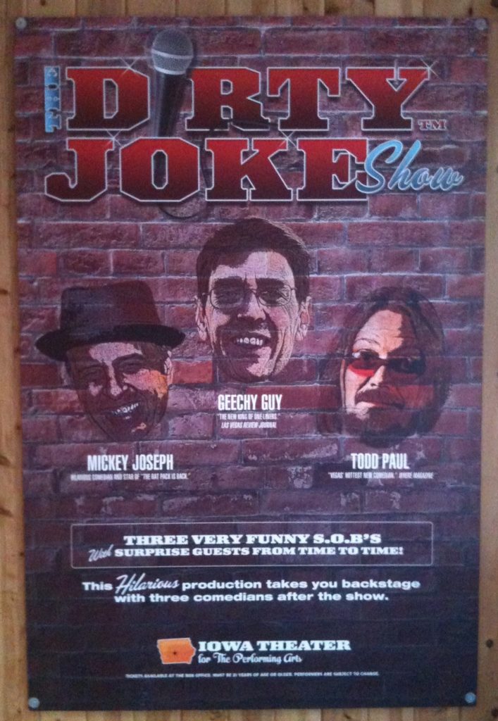 The Dirty Joke Show, Hooters Hotel, Las Vegas