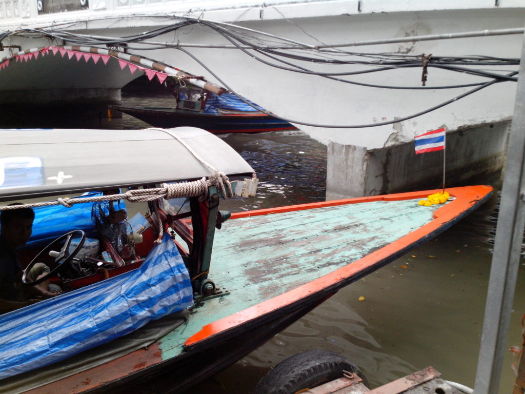 Bangkok canal boats