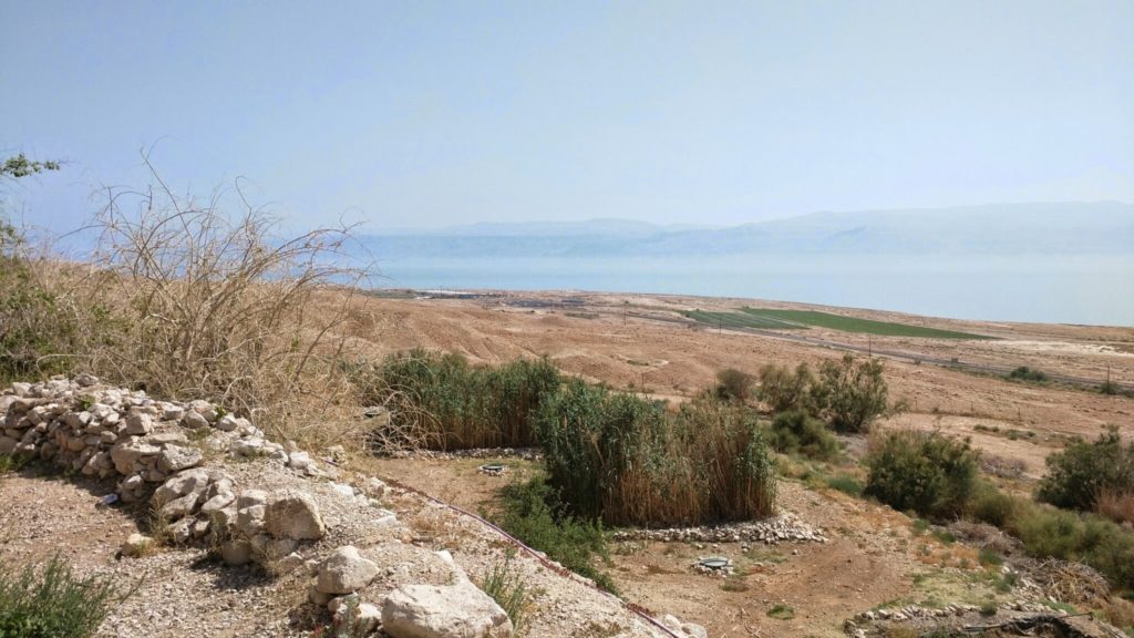 Judean desert next to the Dead Sea.