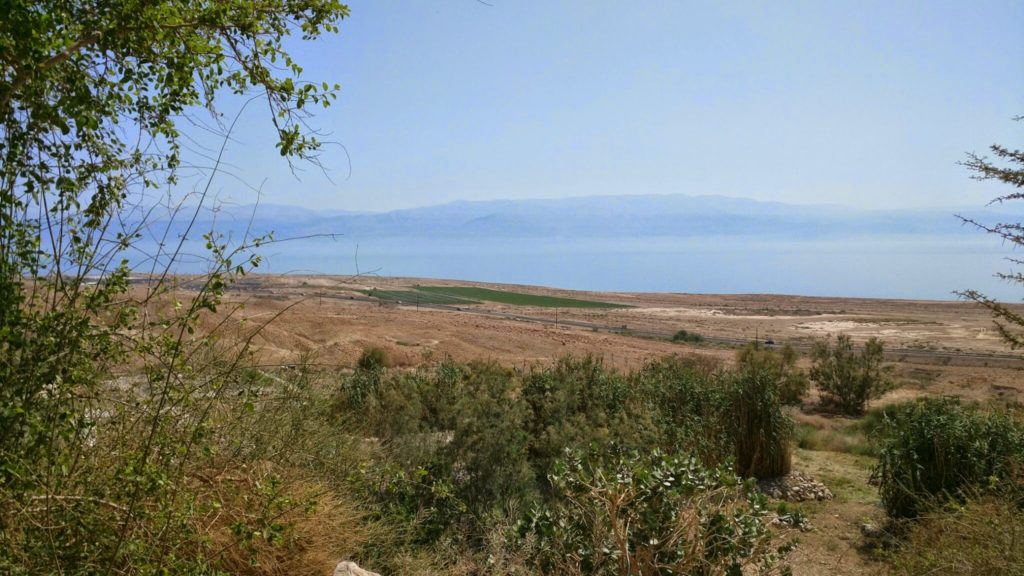 Judean desert next to the Dead Sea.
