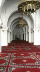 Inside Koutoubia Masjid