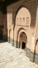 Inside Madrassah Ben Youssef.