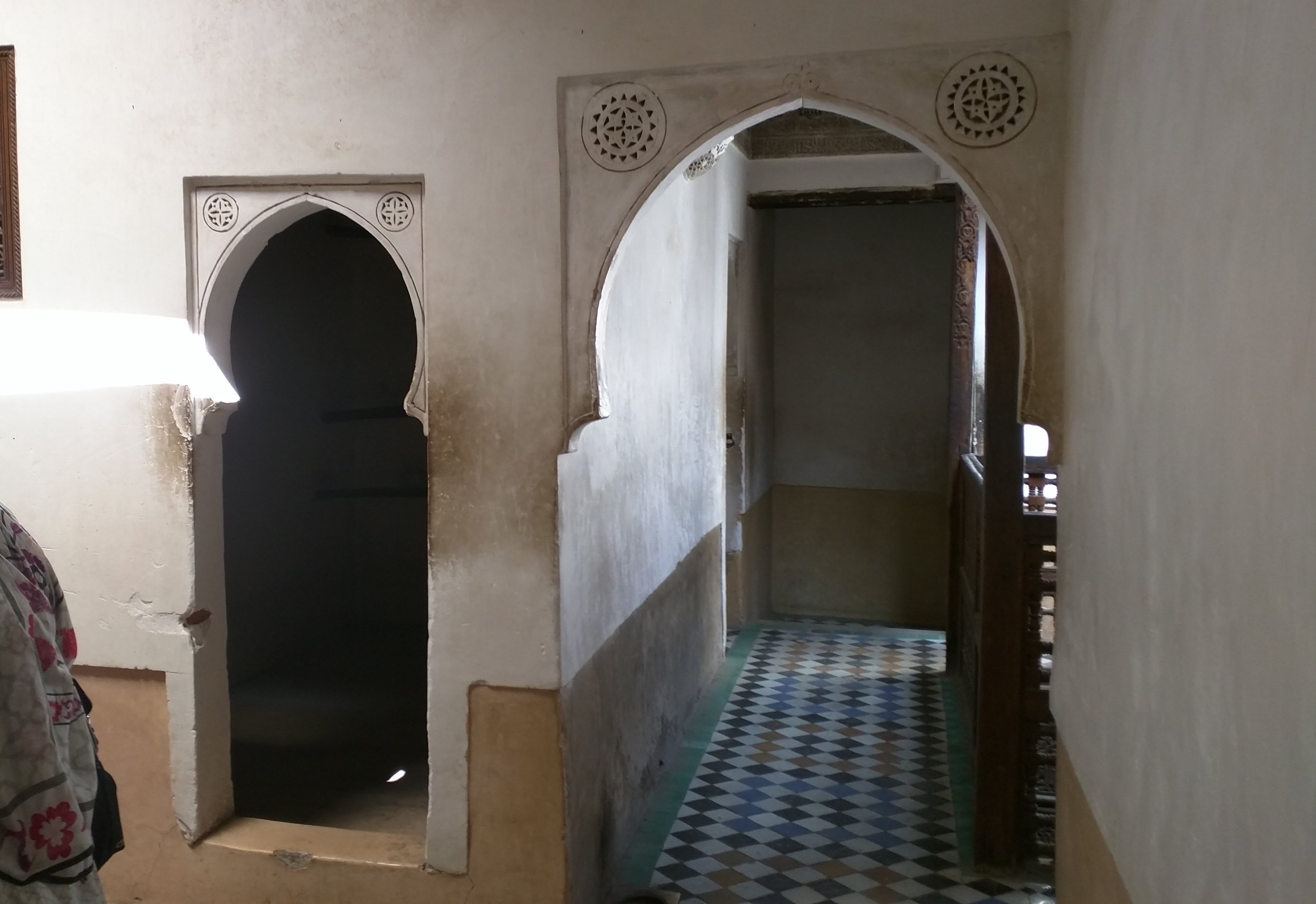 Inside Madrassah Ben Youssef.